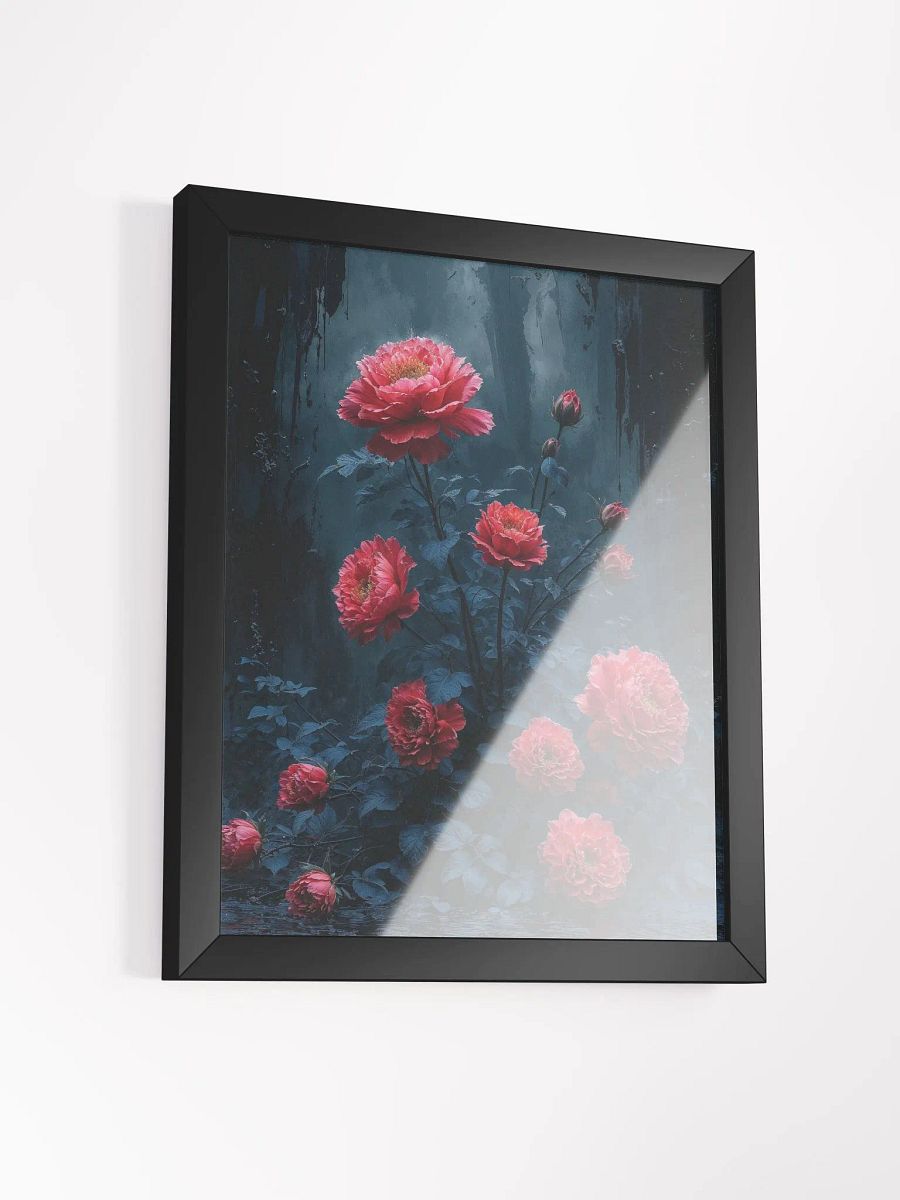 Ethereal Crimson Blooms Framed Print product image (14)