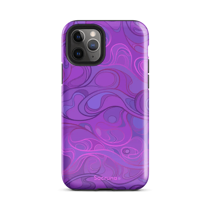 PURPLE SWIRL - Tough Iphone case product image (25)