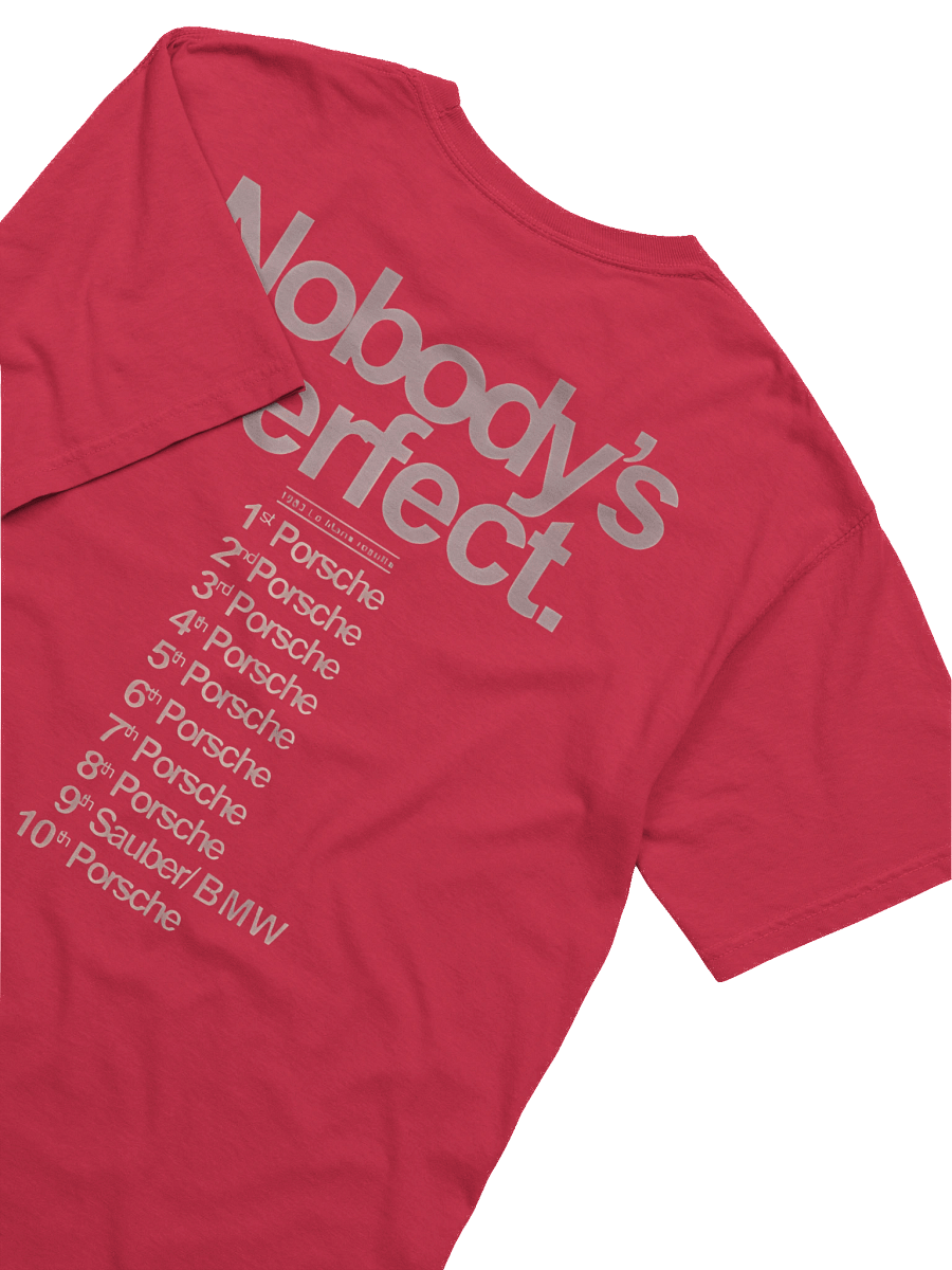 Nobody's Perfect - Mans 1983 Porsche Shirt product image (3)