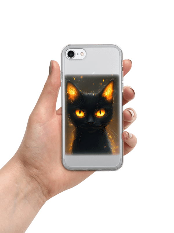iPhone case with Fire Cat product image (7)