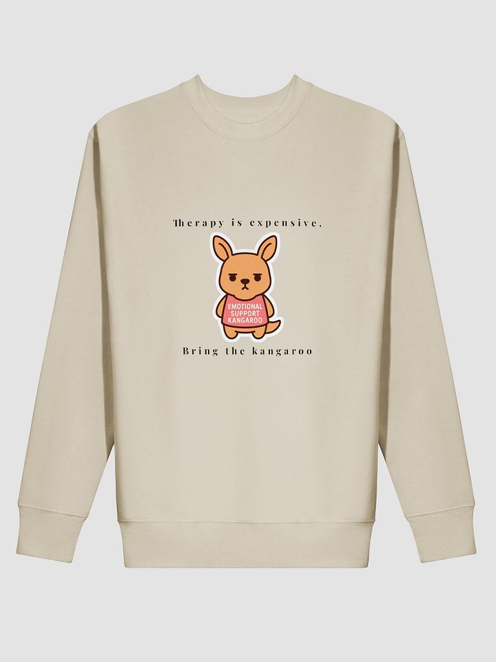 Emotional Support Kangaroo Premium Sweatshirt product image (4)