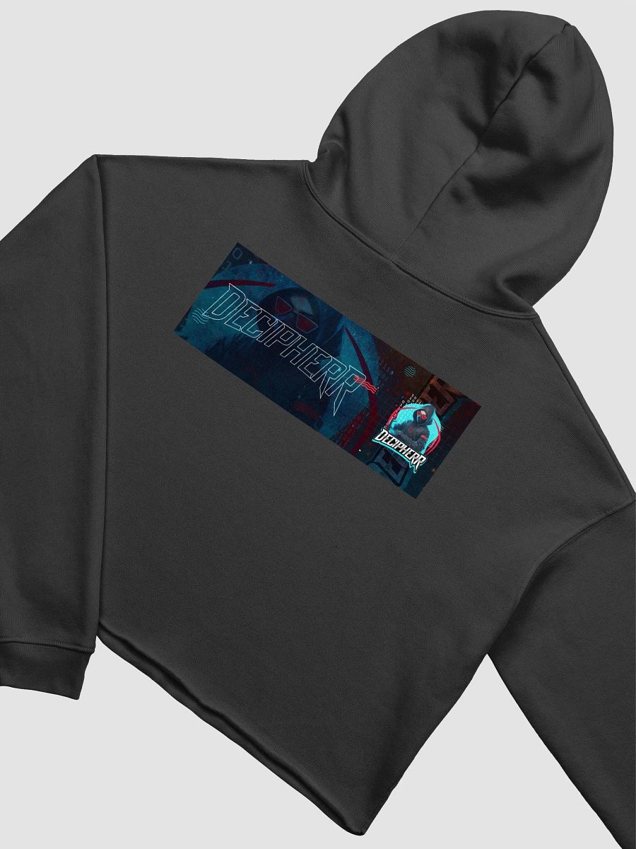 Decipher Womans Crop Top Hoodie product image (4)