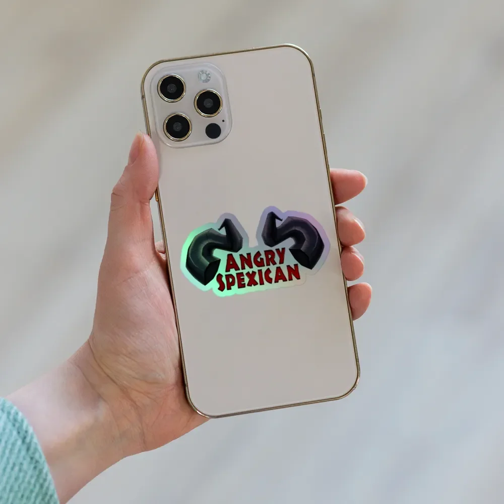 Holographic Demon Sticker product image (8)