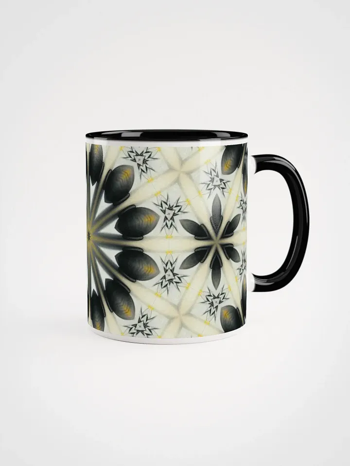 Kaleidoscopic Petals Ceramic Mug product image (2)