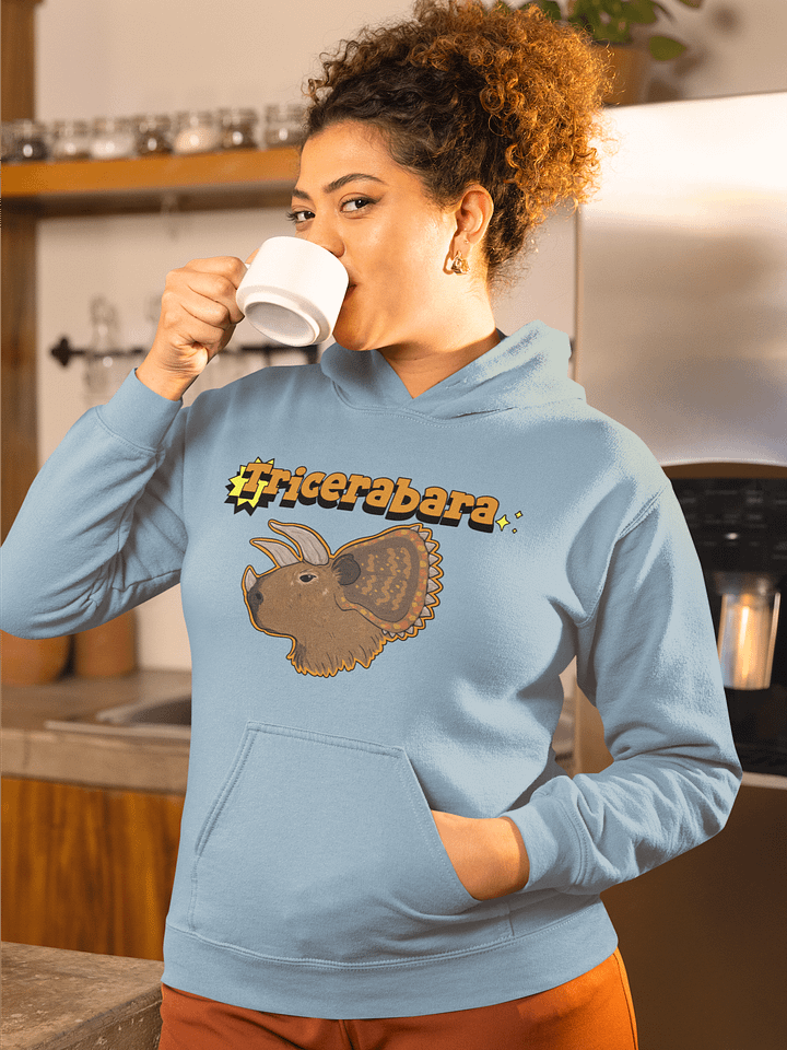 Tricerabara unisex hoodie product image (1)