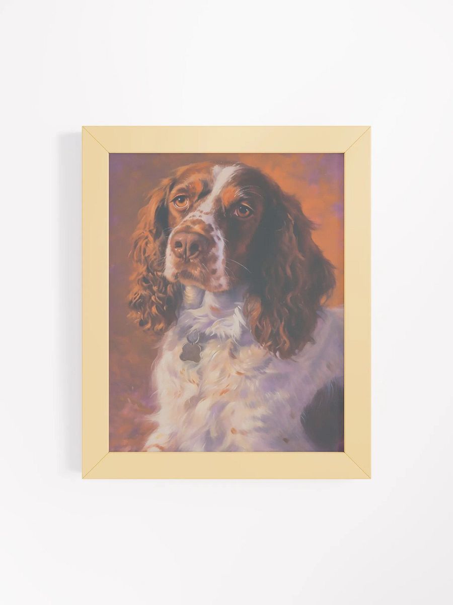 Gentle Gaze - Spaniel Framed Matte Poster product image (8)