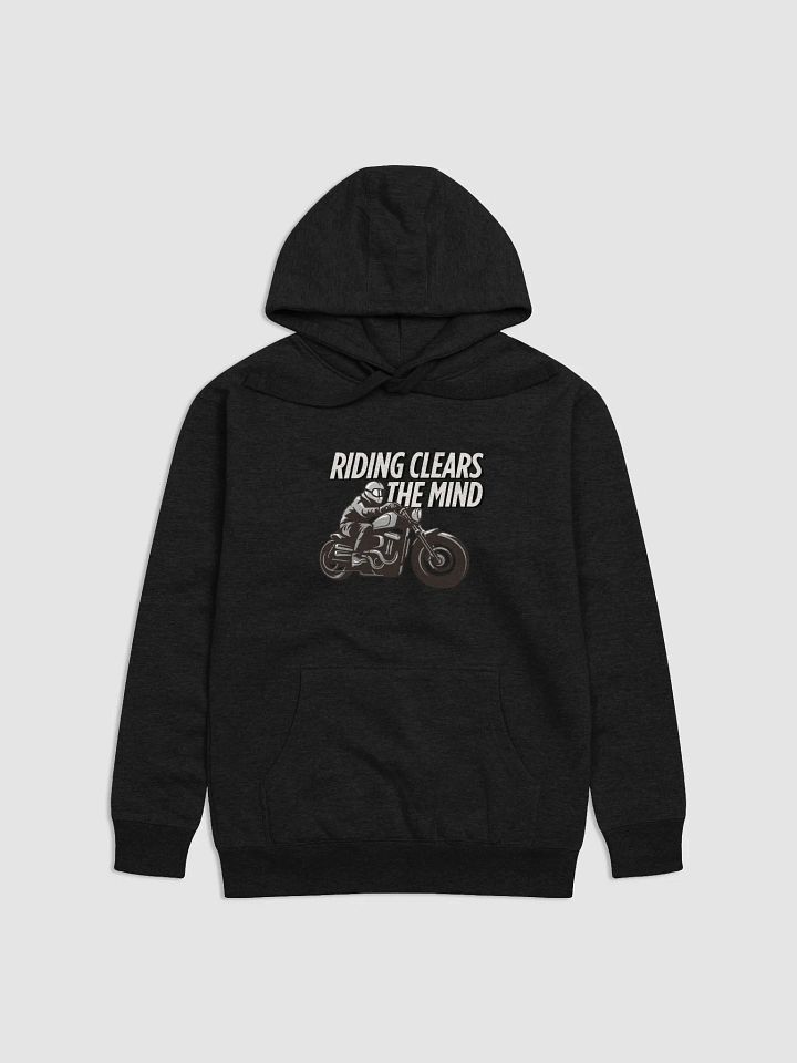 Mind-Clearing Motorcycle Ride Unisex Hoodie | Riding clears the mind product image (4)