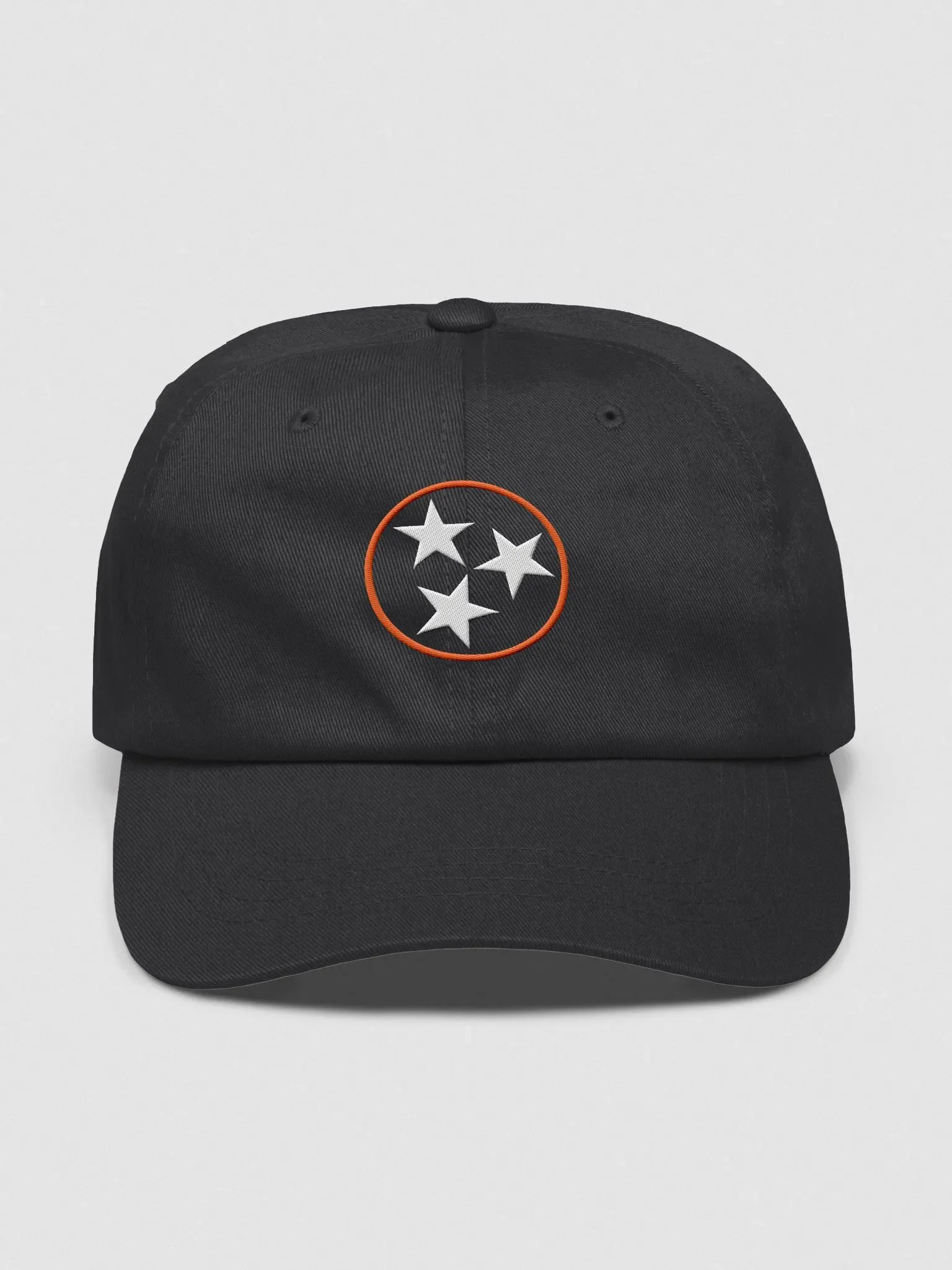 Orange and White Tri Star Hat product image (1)