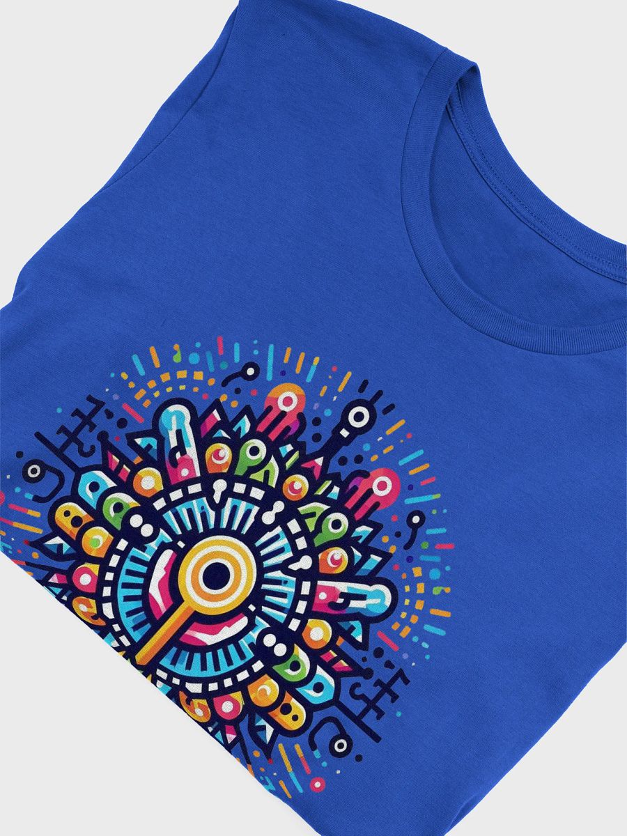 Techno Mandala Symmetry T-Shirt product image (46)