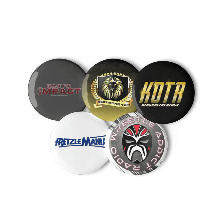 Wrestle Addict Radio Buttons product image (3)
