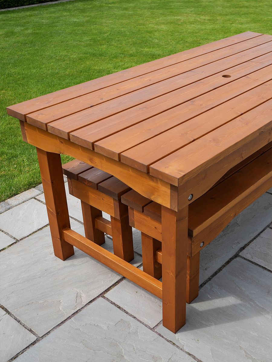 Folding Patio Table & Benches | Digital Plans product image (7)