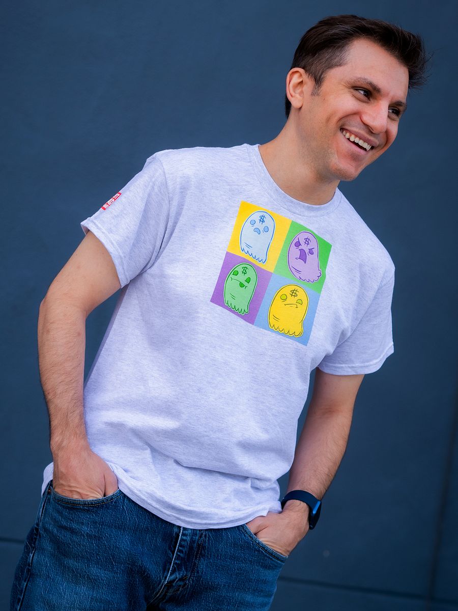2x2 Grid Money Ghost T-Shirt product image (2)