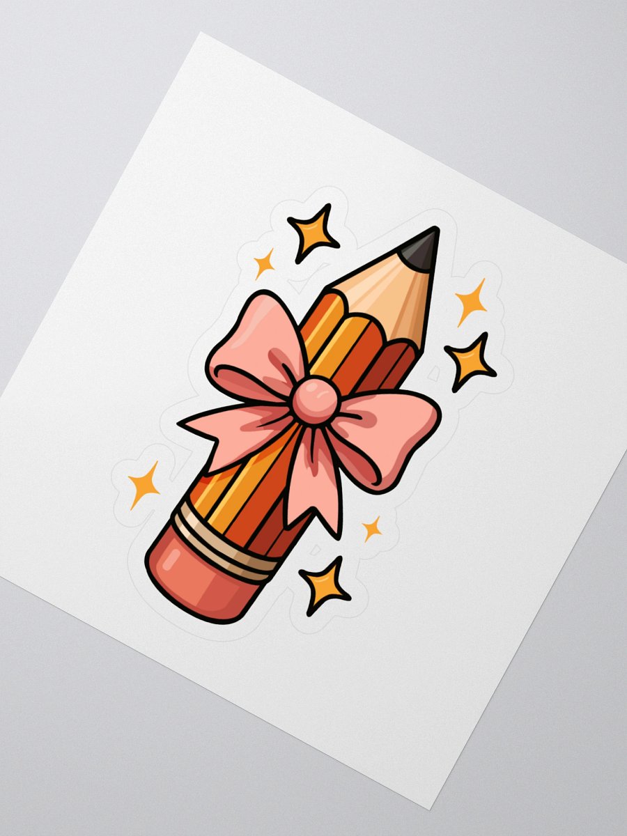 Pencil with Coquette Bow product image (2)