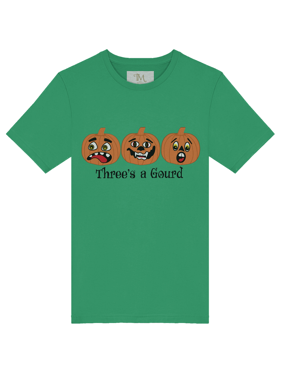 Three's A Gourd™ – Halloween Bella+Canvas Supersoft T-Shirt product image (62)