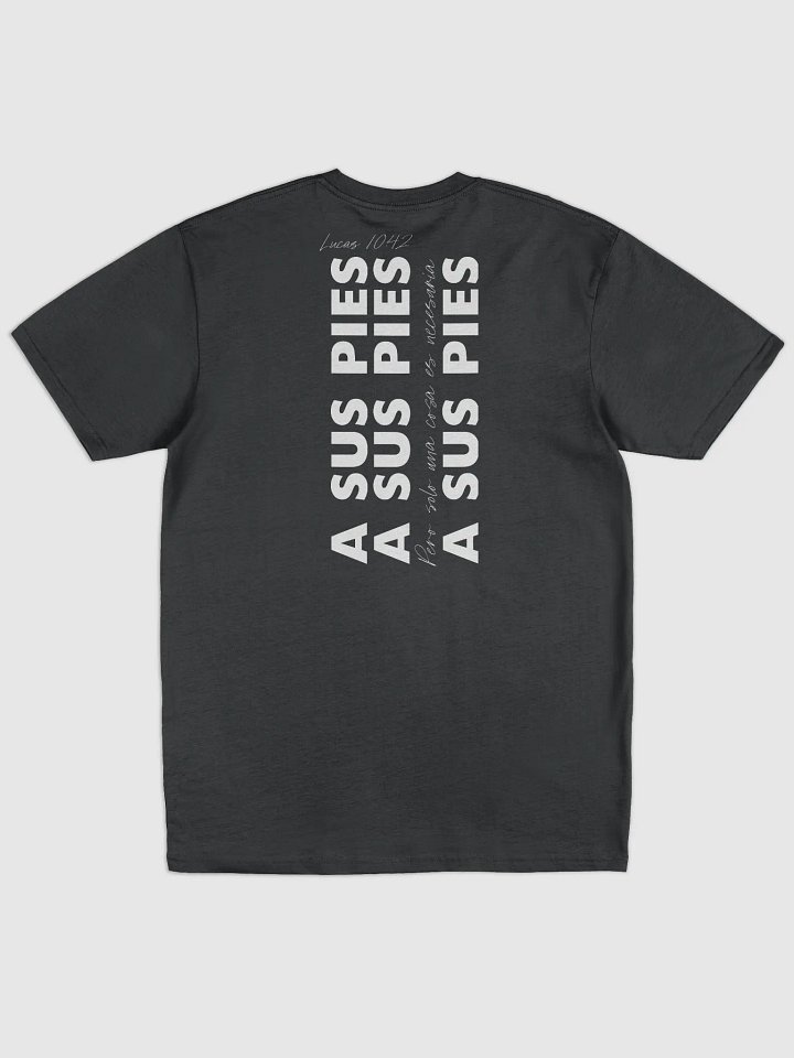 Minimalist Cross Black Tee product image (2)