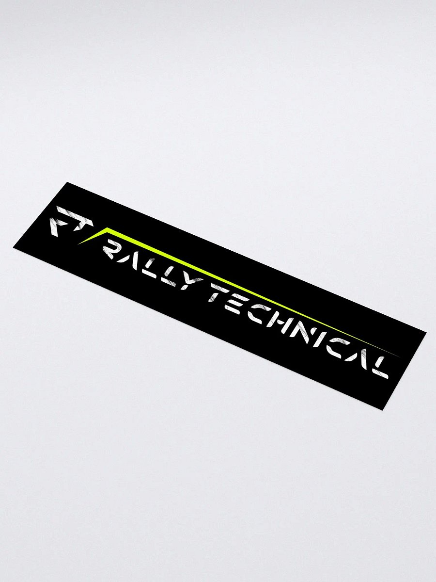 RALLY TECHNICAL Sticker 2 - Black product image (1)