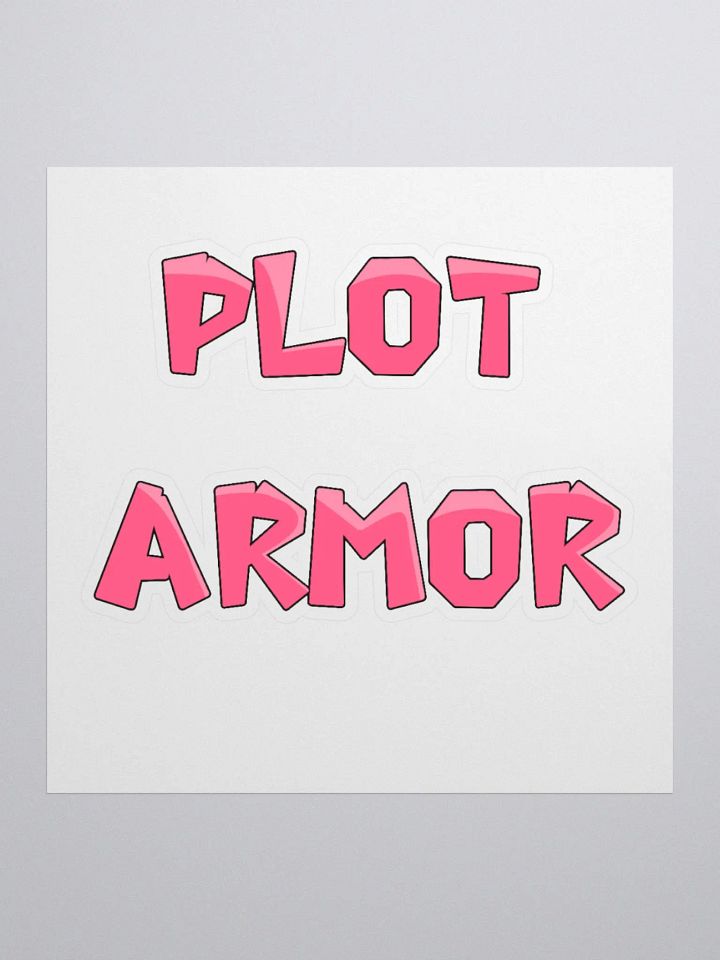plot armor sticker product image (1)