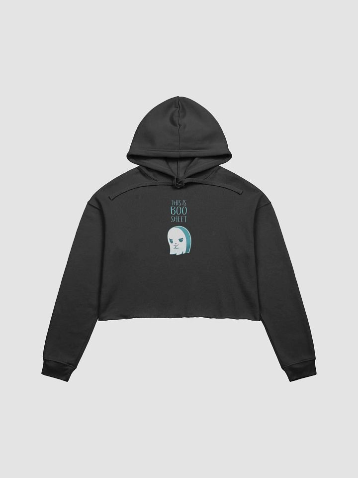 Boo Sheet Cartoon Cute Ghost Crop Hoodie product image (4)