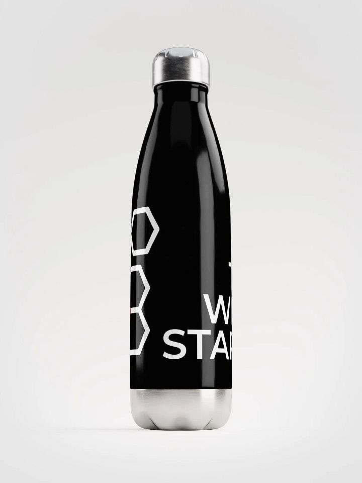 Stainless Steel Water Bottle Black product image (1)