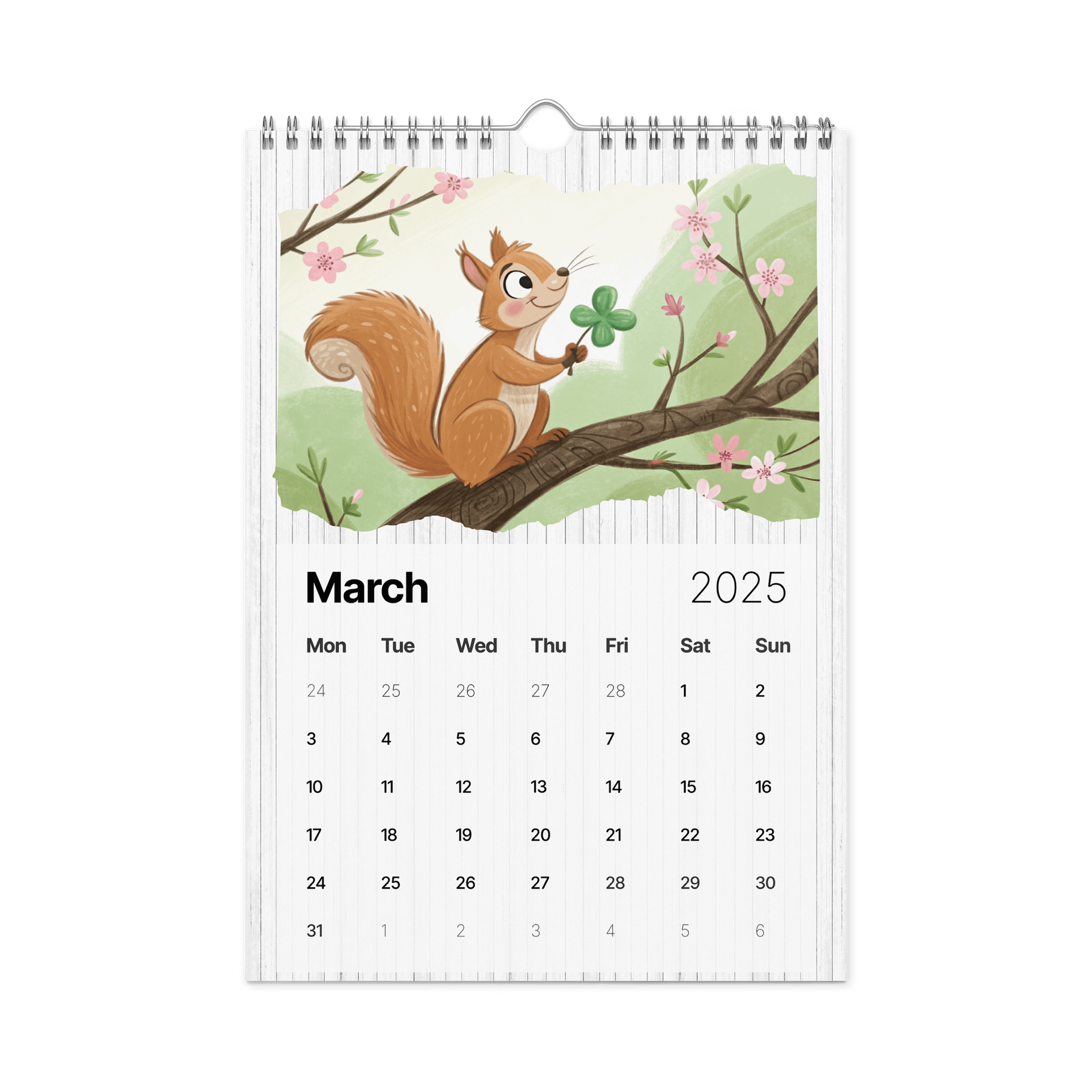 ADORABLE ANIMALS WALL CALENDAR 2026 product image (9)
