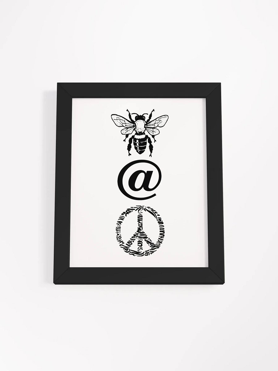 Divine Be @ Peace Framed Poster product image (1)