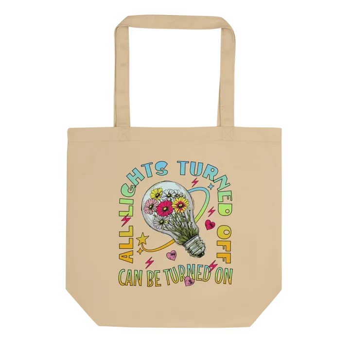 All Lights Turned Off Blossoming Inspiration Tote Bag product image (1)