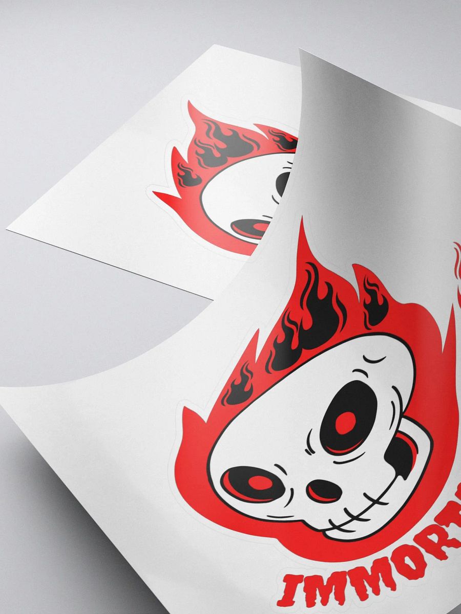 Immortal Skull Sticker product image (4)
