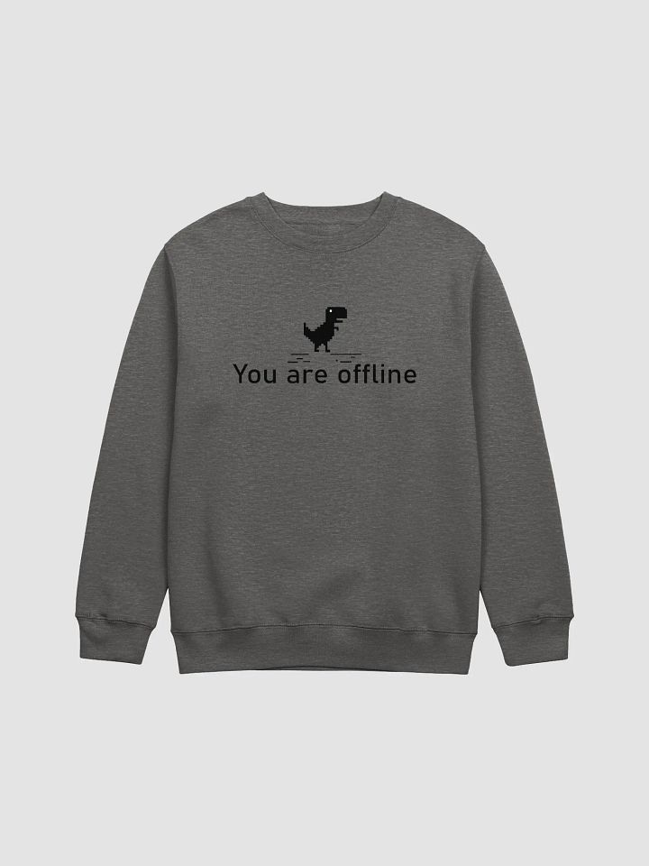 Pixel Dino Offline Crewneck product image (1)