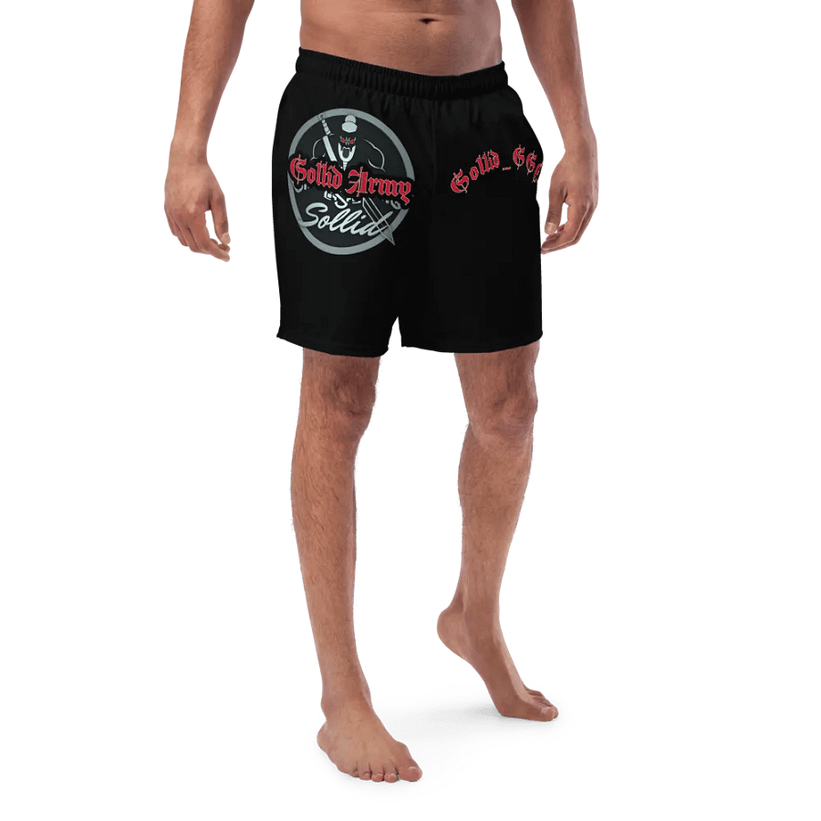 Sollid Army Swim Trunks product image (3)