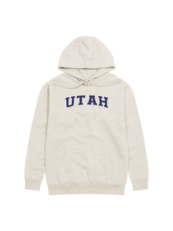 Utah Vintage Stylish Embroidery Unisex Premium Hoodie product image (1)
