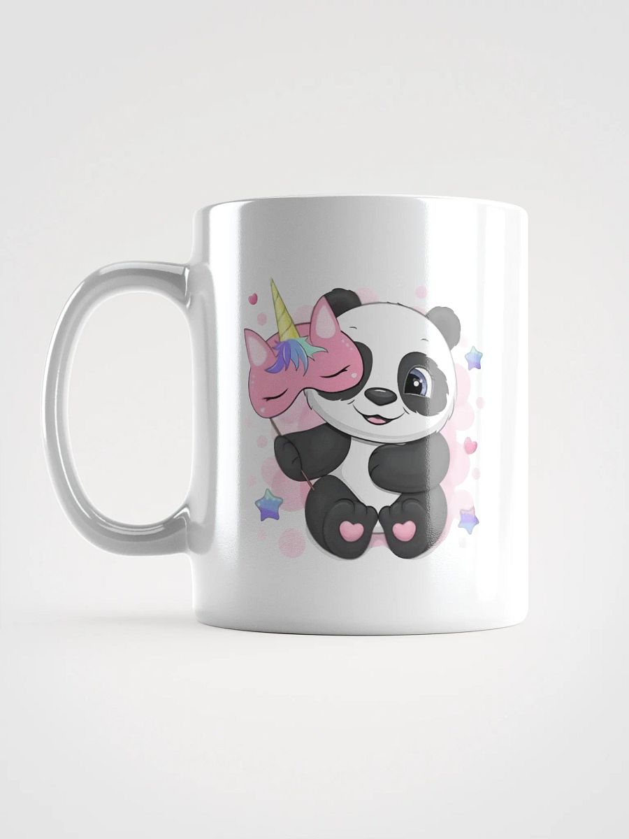 White Glossy Mug Cute Panda product image (6)