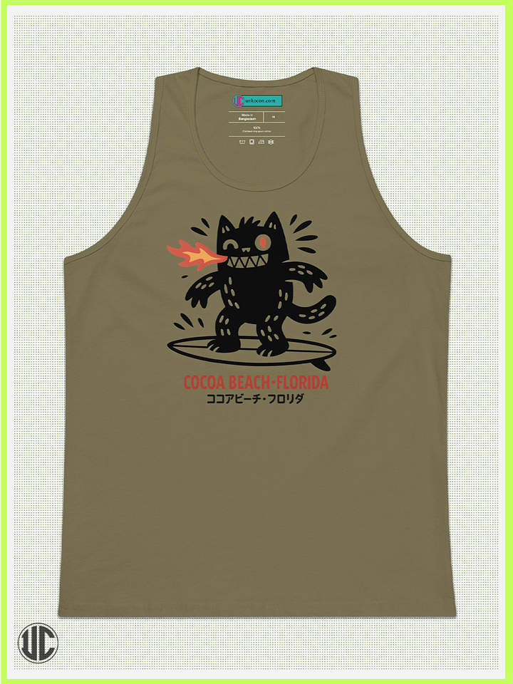 Cocoa Beach Surfer – Men’s Tank Top product image (1)