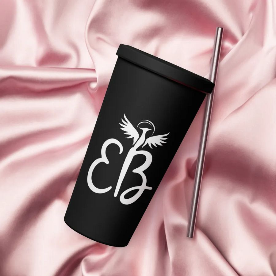 E&E: Tumbler (white logo) product image (1)