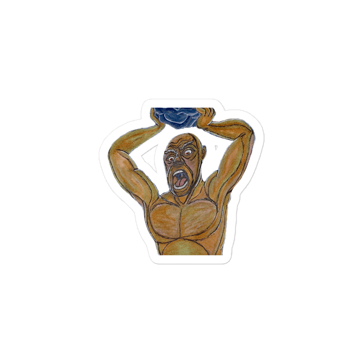 Rust Rock Smash Sticker product image (1)