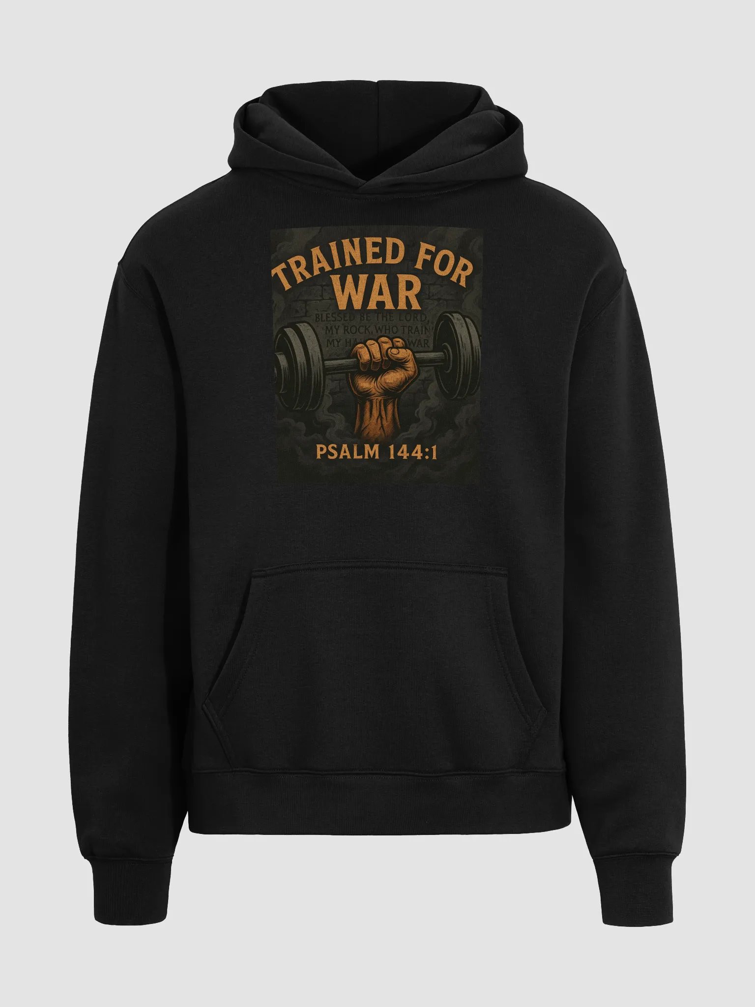 Trained for War hoodie product image (3)