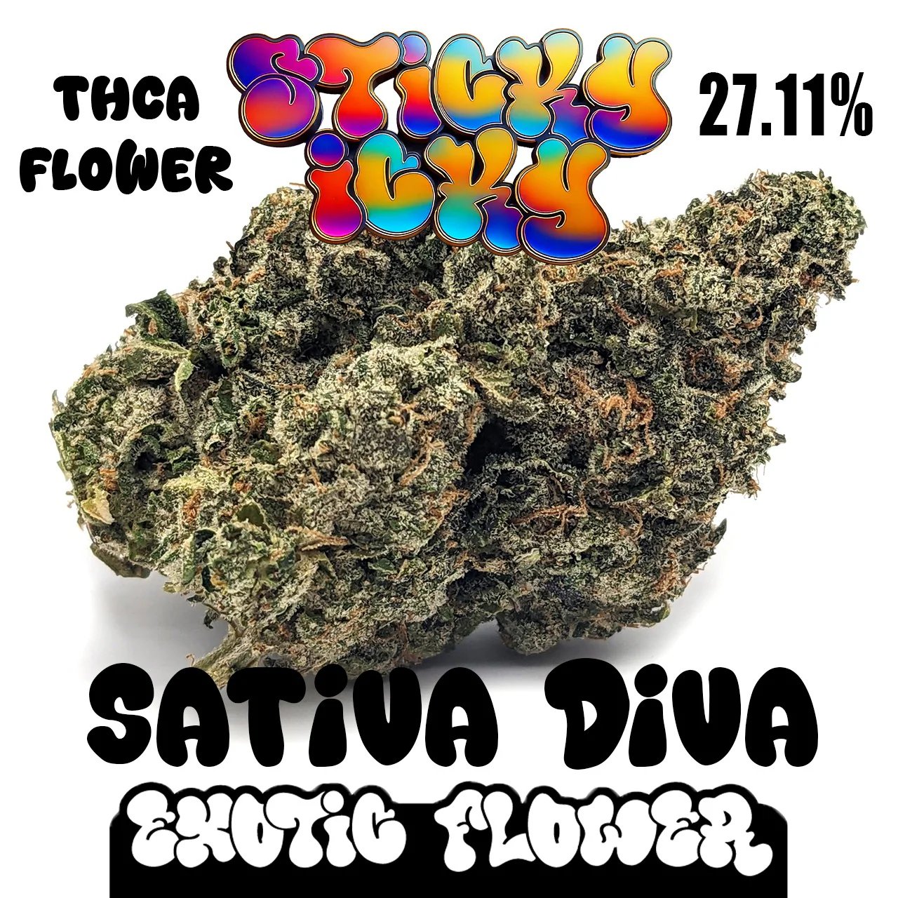 Exotic Sticky Icky - THCA Flower 1lb- product image (2)