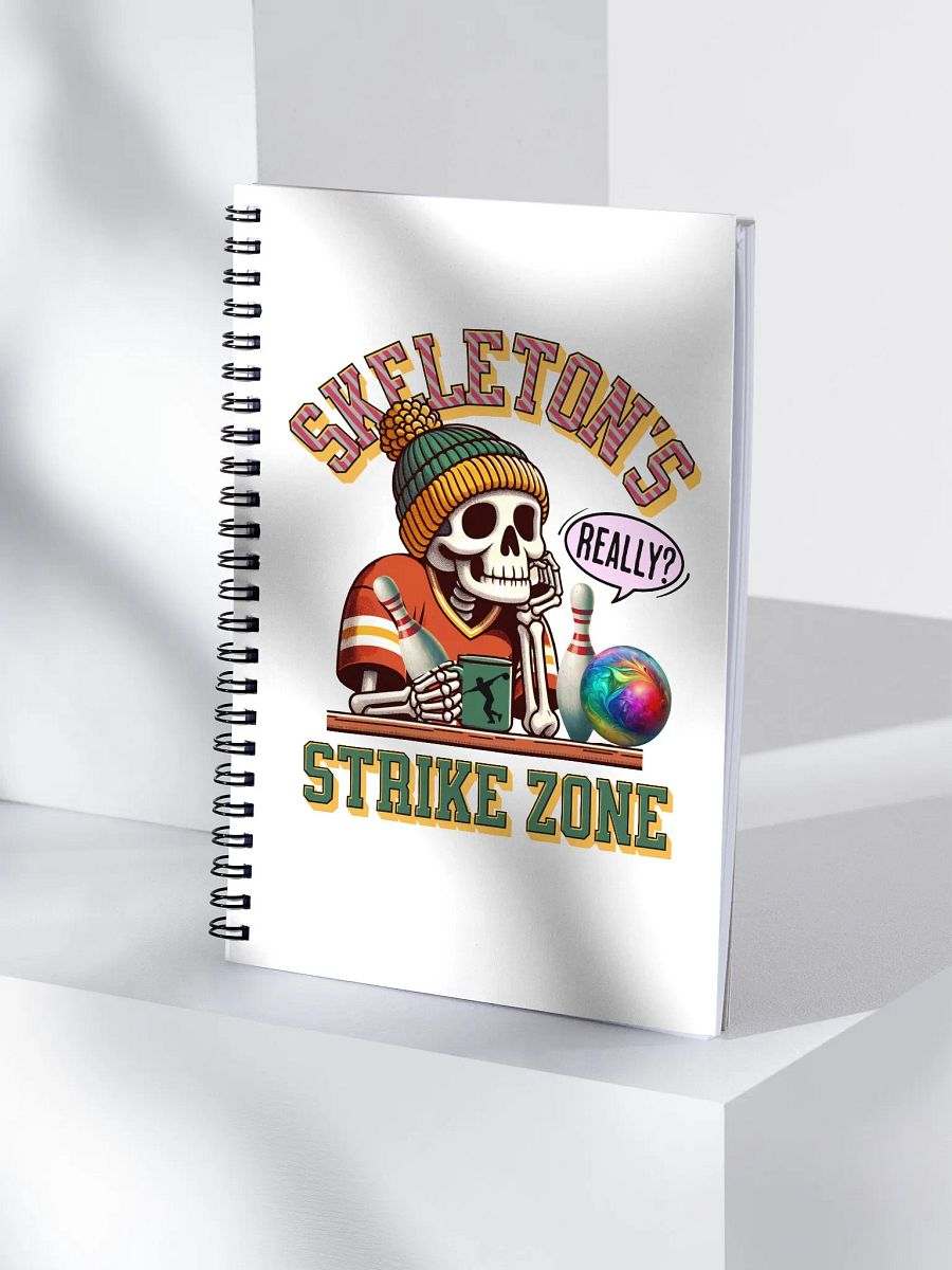 Skeletons Strike Zone Bowling Really of Fun Notebook product image (3)