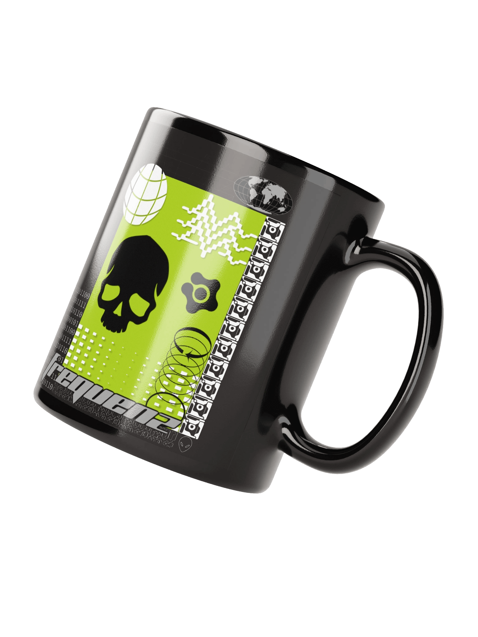 Frequenz Black Mug product image (2)