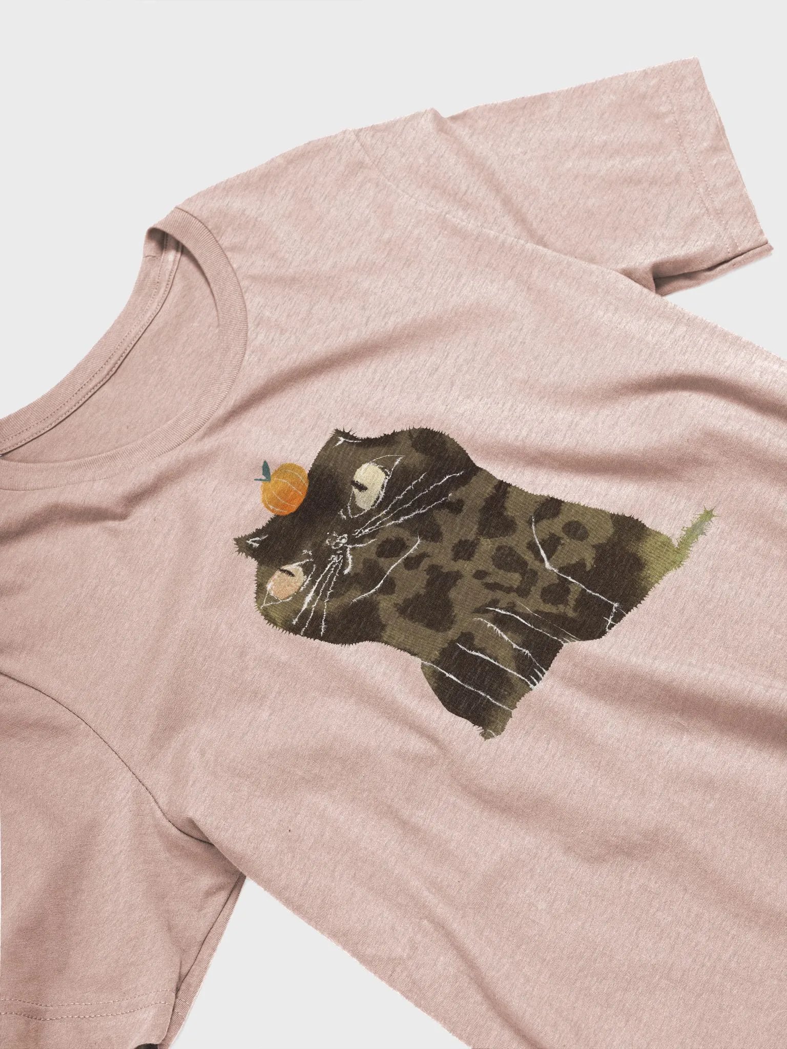 Tangerine Lightweight Unisex T-Shirt product image (2)