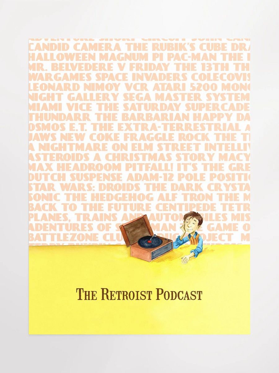 Retroist Podcast Poster product image (3)