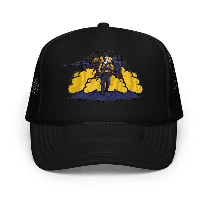 Apocalyptic Death Squad Trucker Hat product image (1)