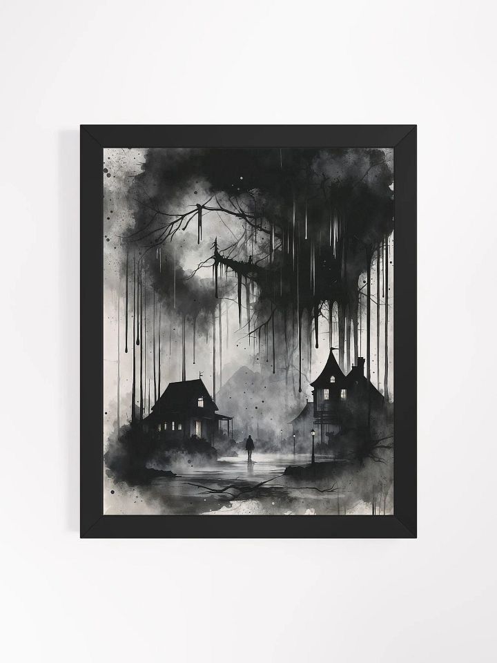 Dripping Darkness Framed Print product image (5)
