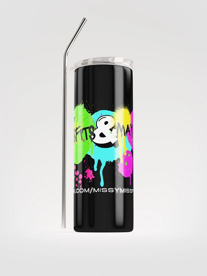 Missfits and Mayhem Tall Cup W Straw product image (1)