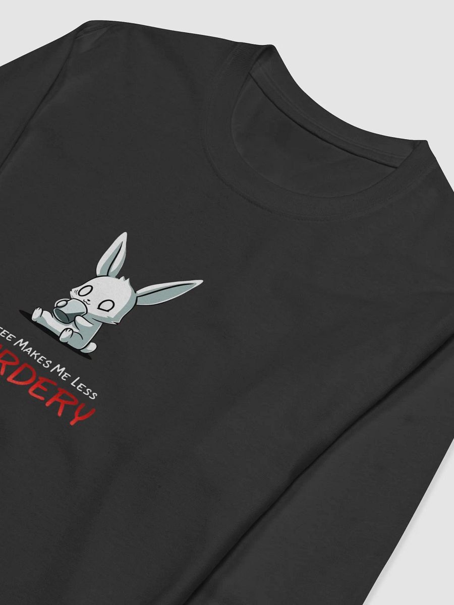 MURDERY Rabbit Coffee Champion Long Sleeve product image (5)