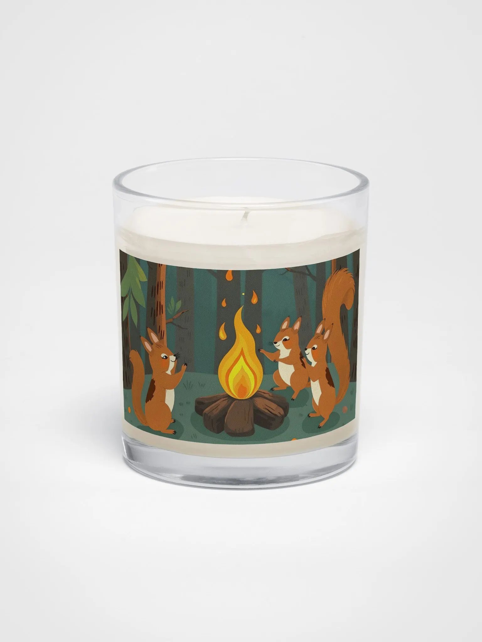 Squirrel Campfire Serenity Candle product image (1)