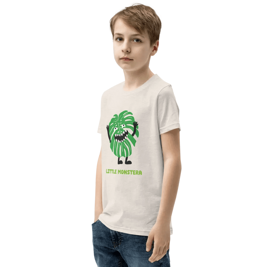 LITTLE MONSTERA tee - youth product image (4)