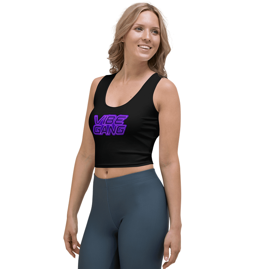 VIBEGANG All-Over Print Crop Top T-Shirt product image (3)