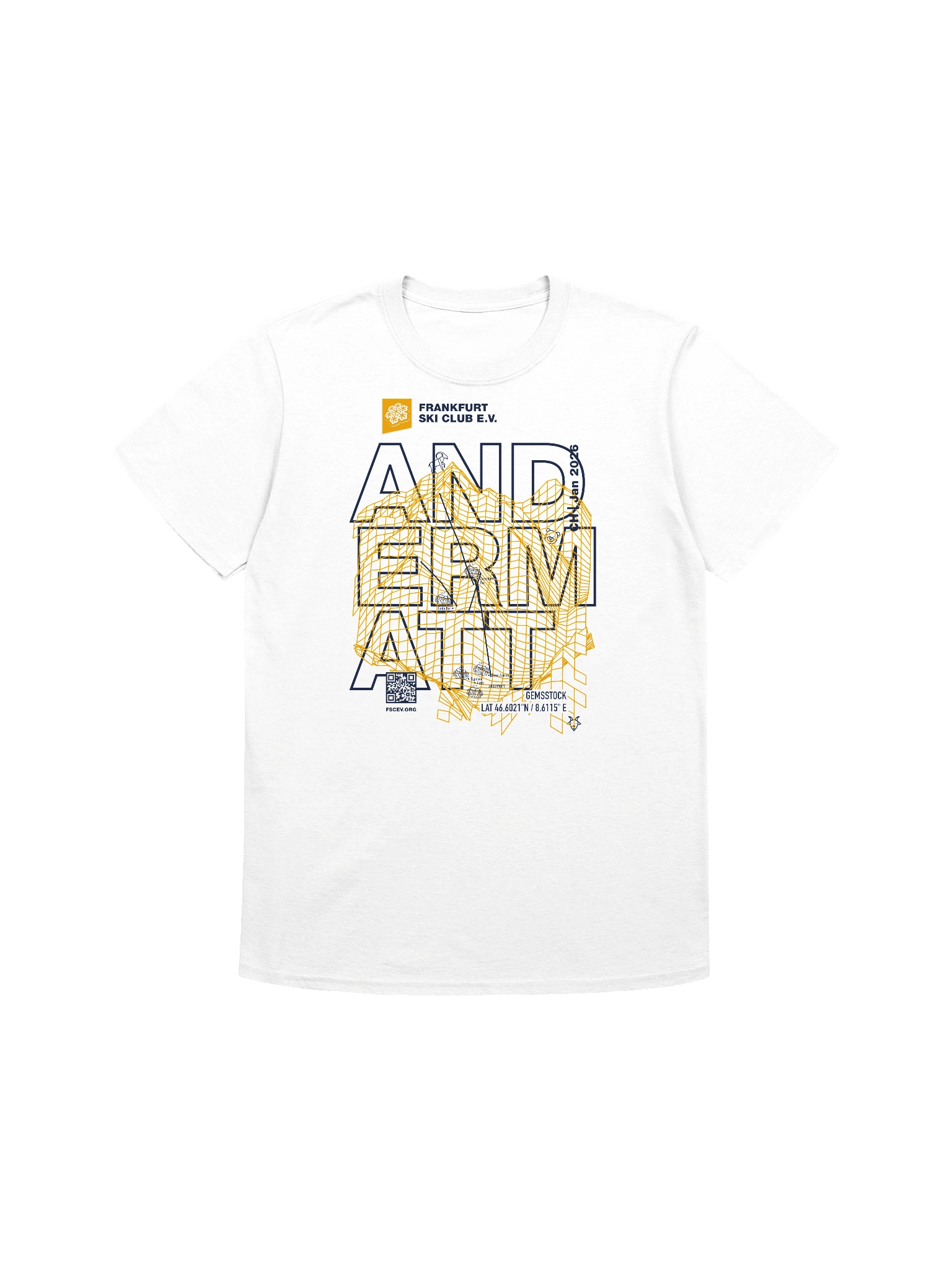 Andermatt Resort white (front only print) product image (1)