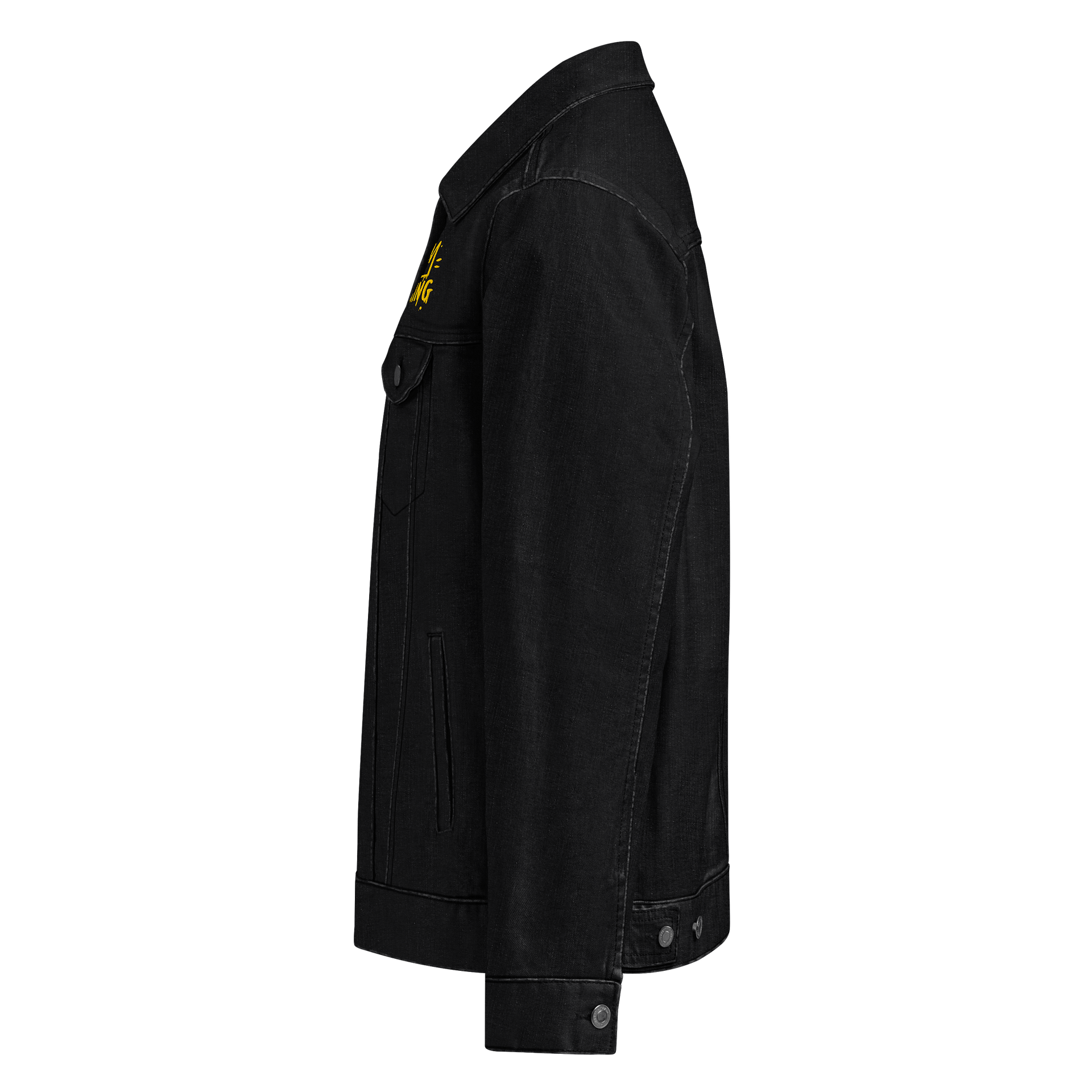 Graffiti King Crown Threadfast Denim Jacket product image (3)