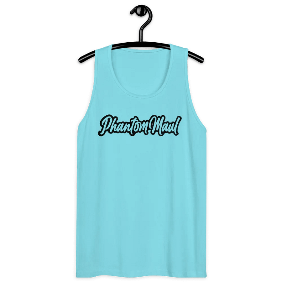 Black 'PhantomMaul' Men's Tank Top product image (97)